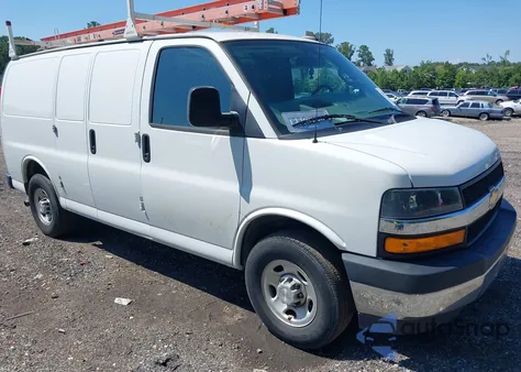 2019 Chevrolet Express 2500 Work Van из США, поврежденный, VIN 1GCWGAFG8K1200816